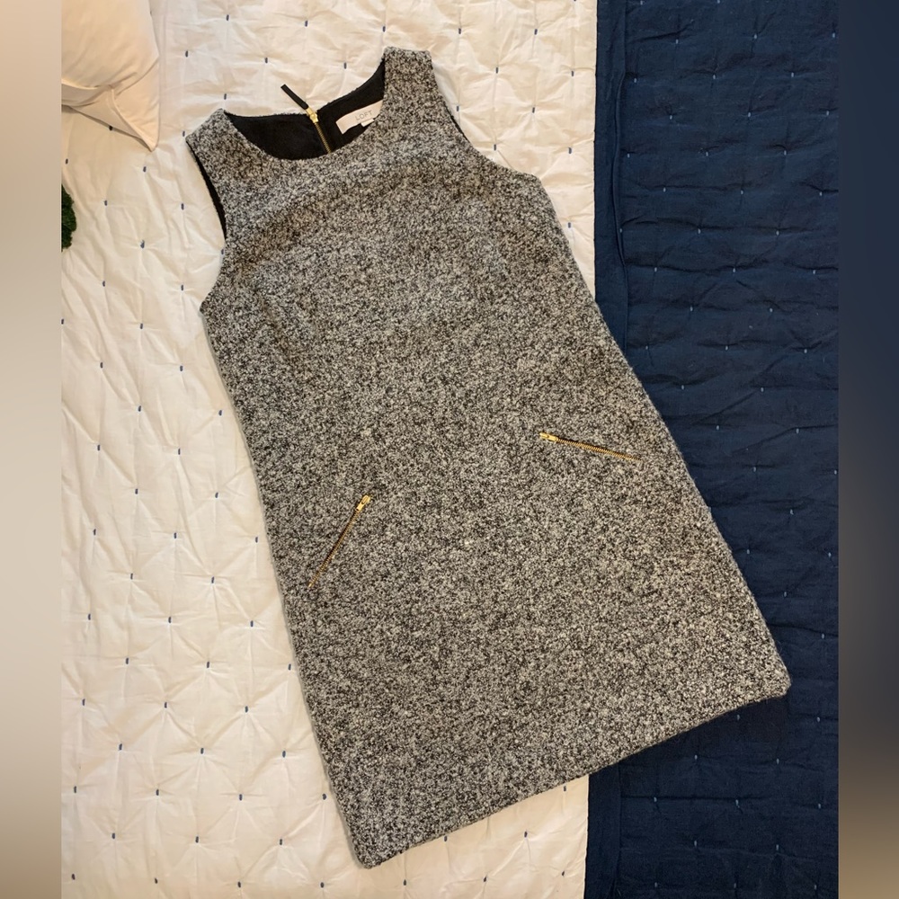 LOFT Tweed Shift Dress